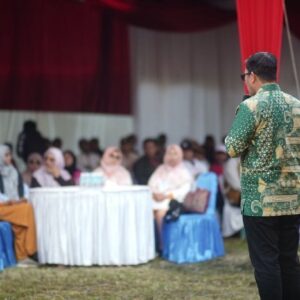 Bupati Haili Yoga saat retret ASN di Rindu Alam