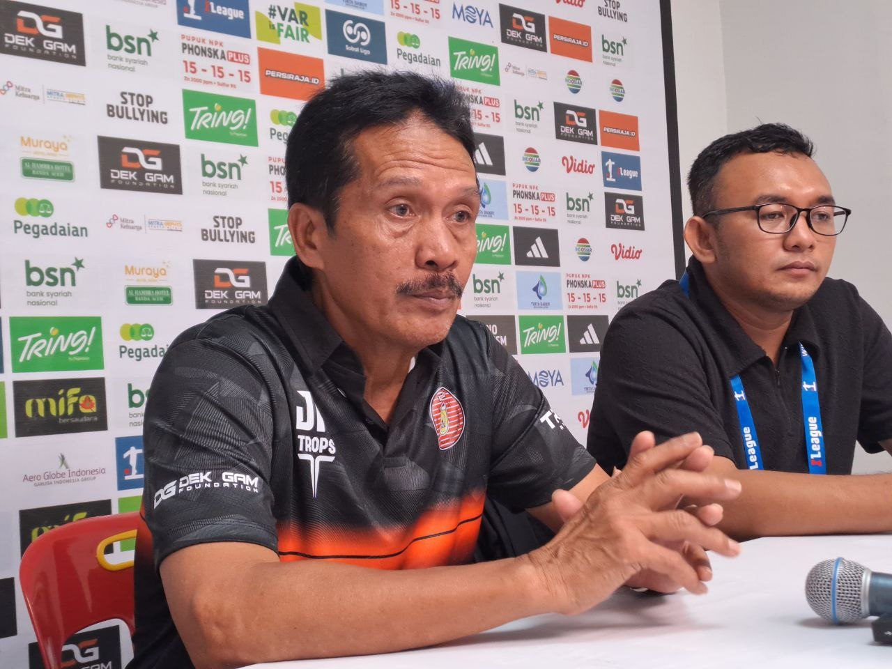 Pelatih Persiraja Banda Aceh Jaya Hartono