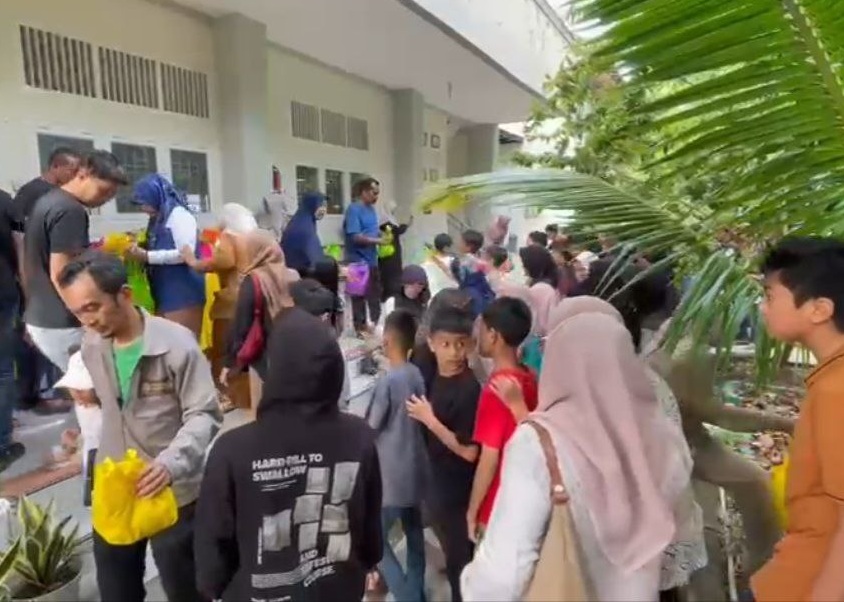 Pembagian MBG di SMP Negeri 6 Banda Aceh