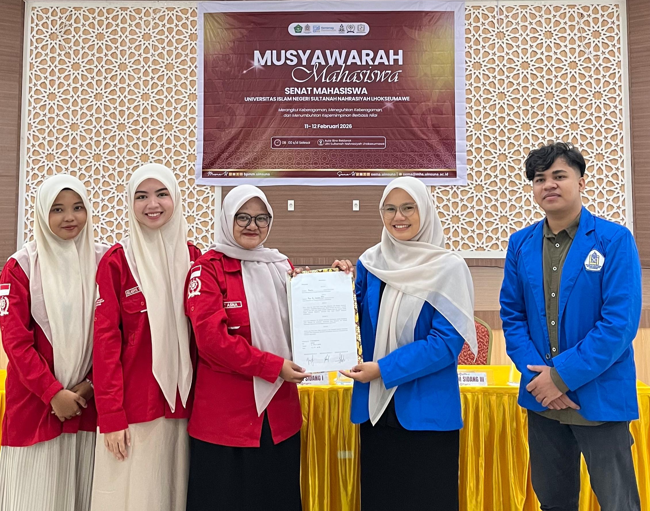 Rafika dan Andika pimpin Sema UIN Suna