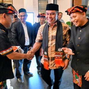Syech Muharram pada pelantikan pengurus KNA