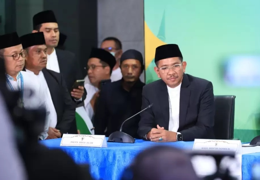 Dirjen Bimas Islam konpres Sidang Isbat