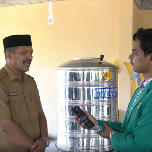 Kadis Kominfo Pijay dan mahasiswa USK