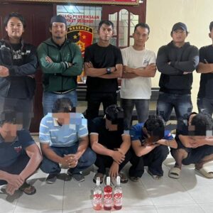 Personel Polres GL amankan pelaku pesta miras