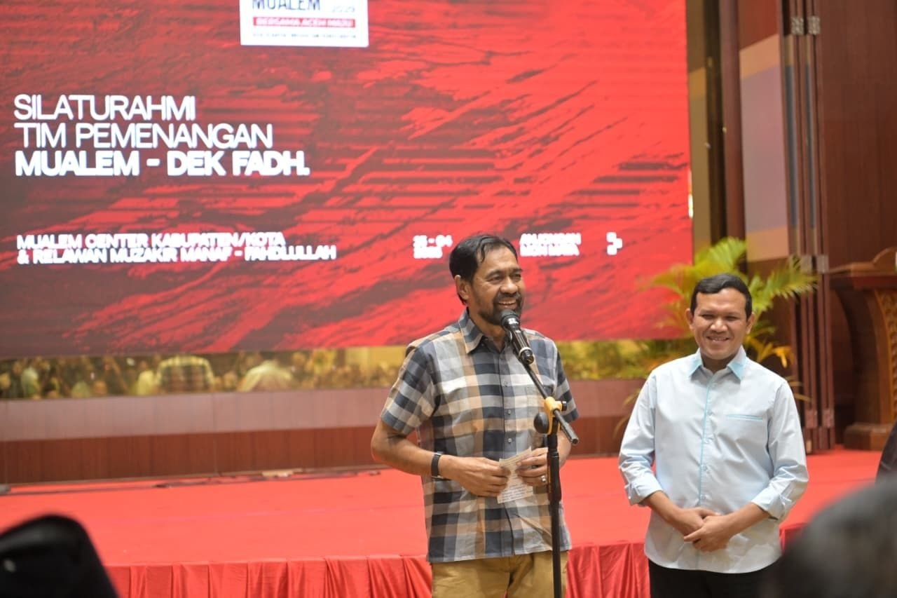 Mualem dan dek Fad silaturahmi tim