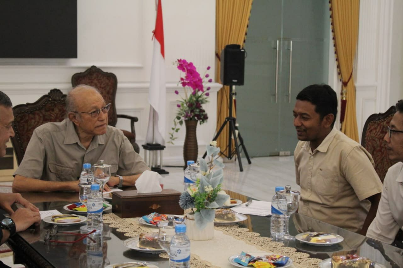 Walhi Aceh audiensi dengan Wali Nanggroe jelang Semiloka