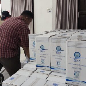 Air zam zam jemaah tiba di Asrama Haji Embarkasi Aceh