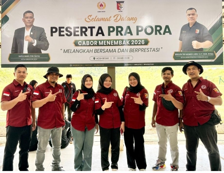 Atlet Perbakin Aceh Tengah