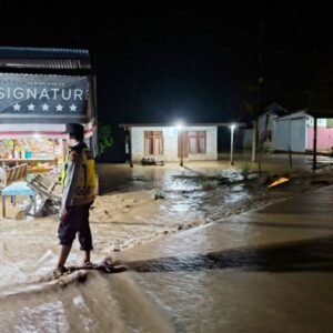 Banjir Lhoksukon Minggu 10 Mei 2026 malam