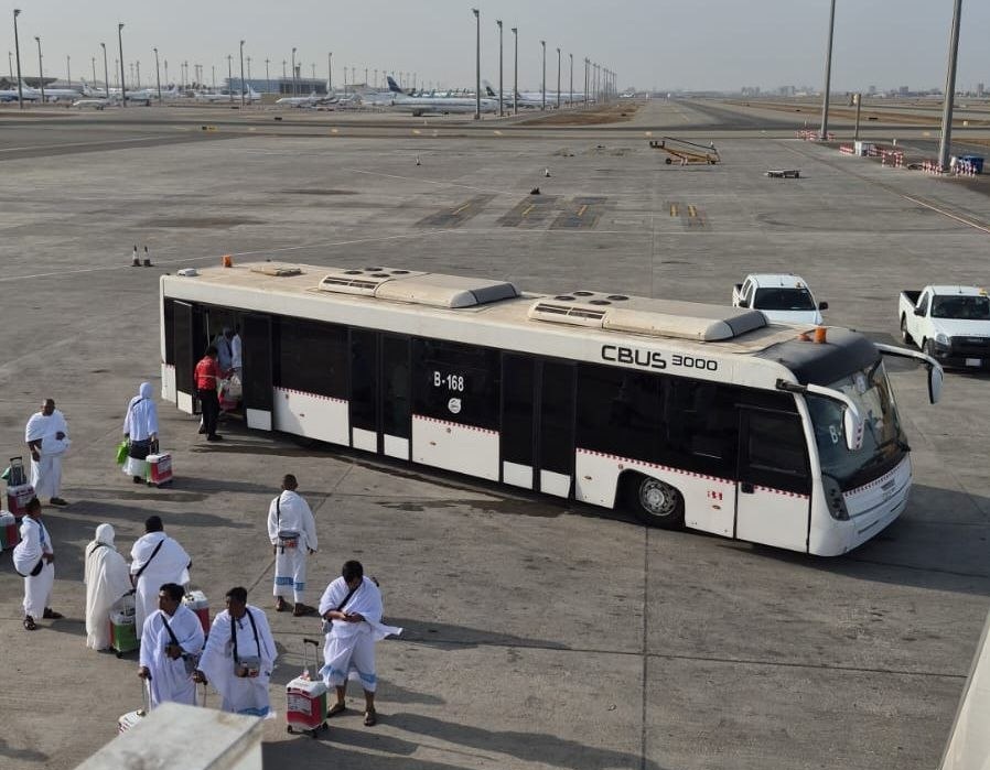 Jemaah haji kloter 2 Aceh tiba di Bandara Jeddah