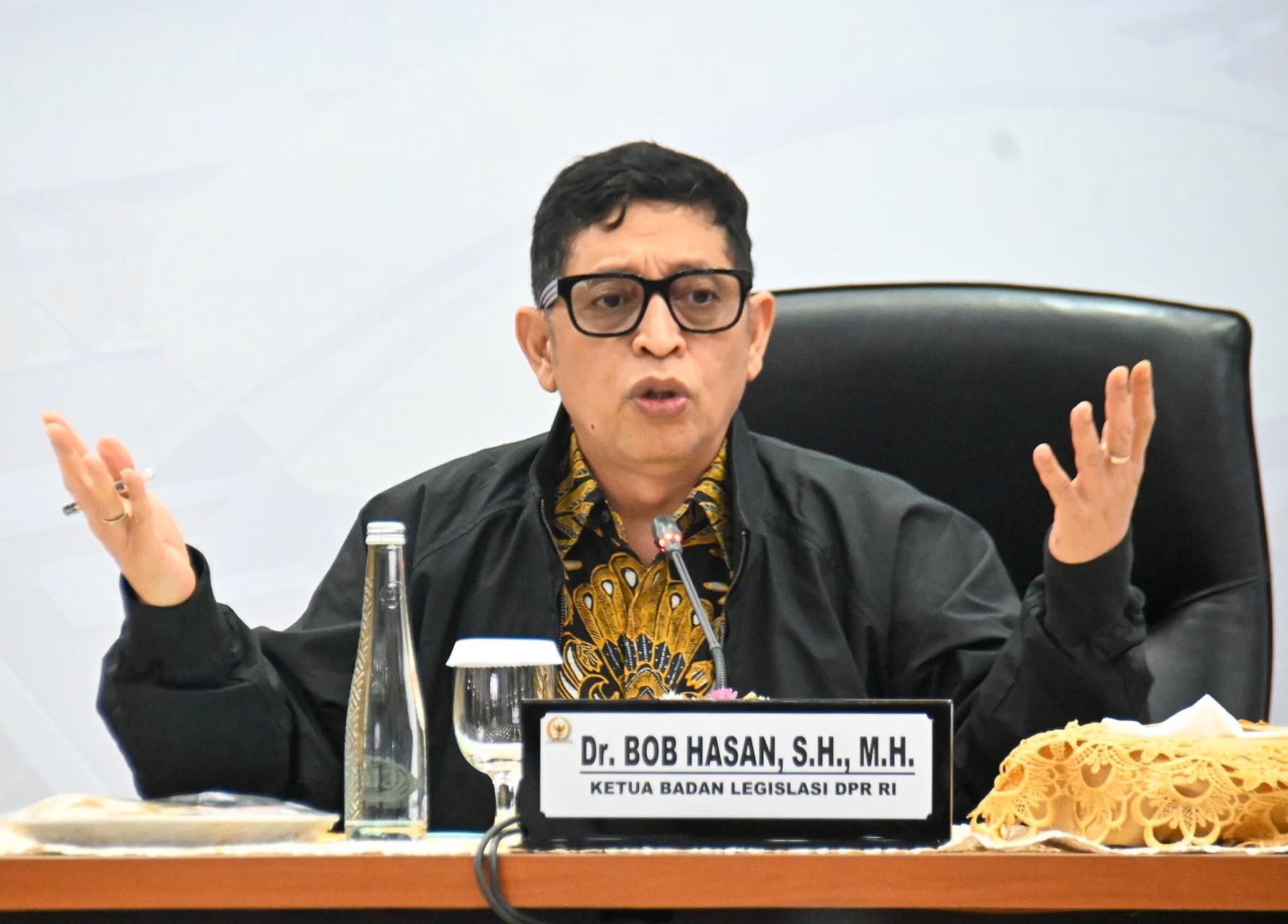 Ketua Baleg DPR RI Bob Hasan