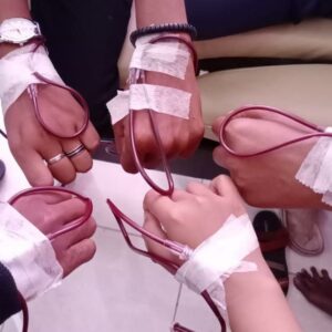 Para pasien thalasemia terima transfusi