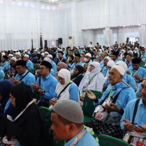 Pelepasan Jemaah Kloter 11 di Embarkasi Banda Aceh