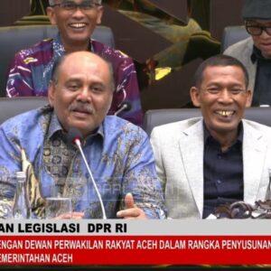 Pimpinan DPRA RDP Baleg DPR RI terkait Revisi UUPA