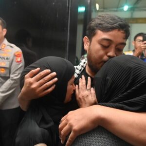 Relawan GSF tiba di tanah air