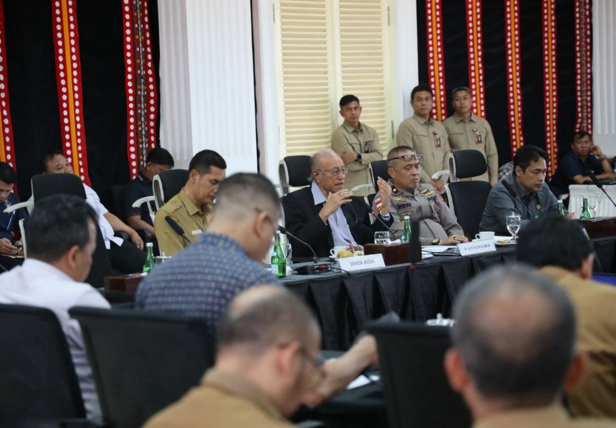 Wali Nanggroe rapat Forkopimda soal JKA