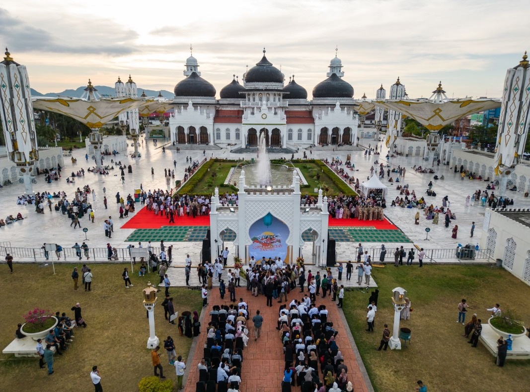 Wisatawan mancanegara saat berkunjung ke Aceh Maret 2026