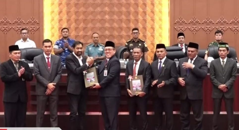 BPK serahkan LHP LK Pemerintah Aceh TA 2025