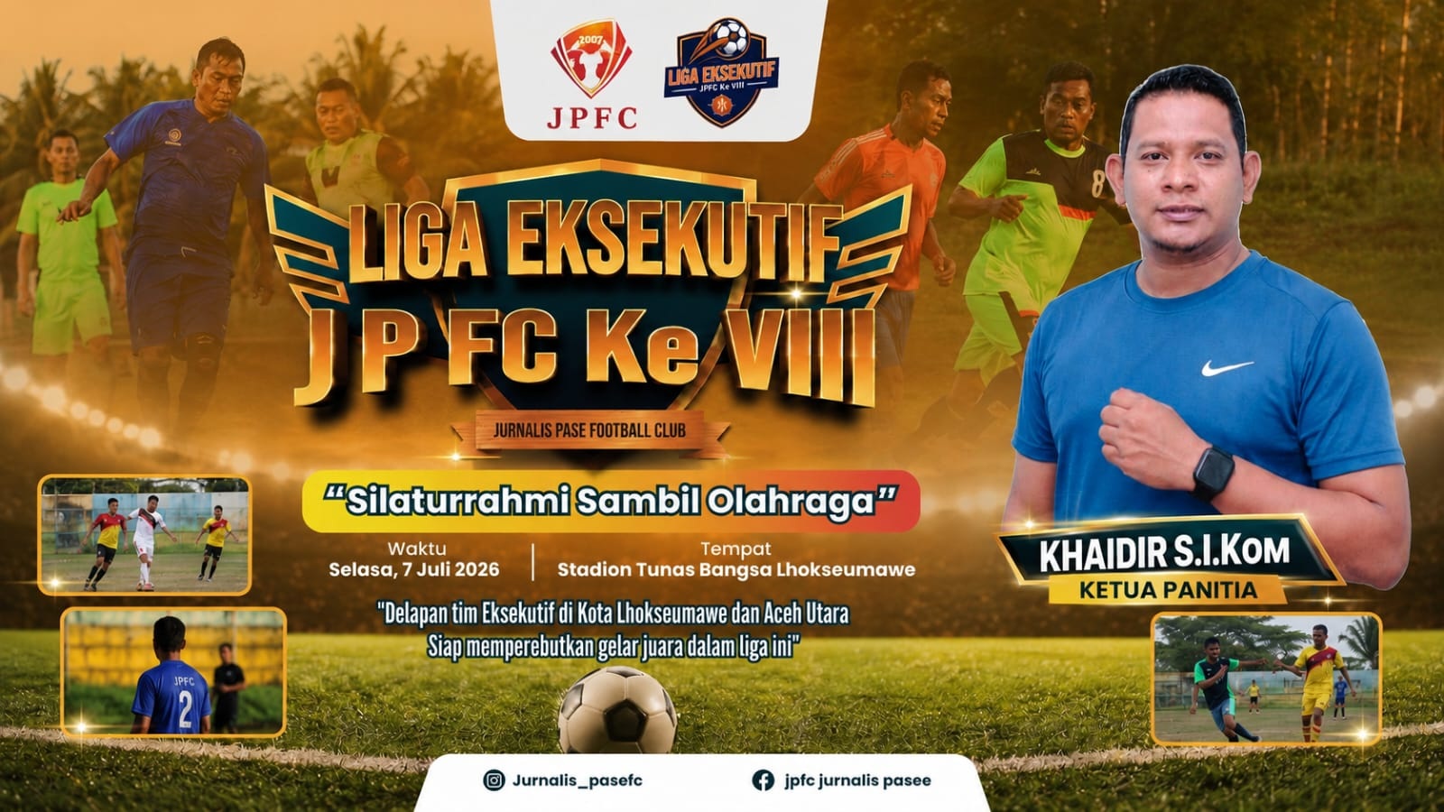 Flayer Liga Eksekutif VIII 2026