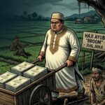 Ilustrasi haji broom