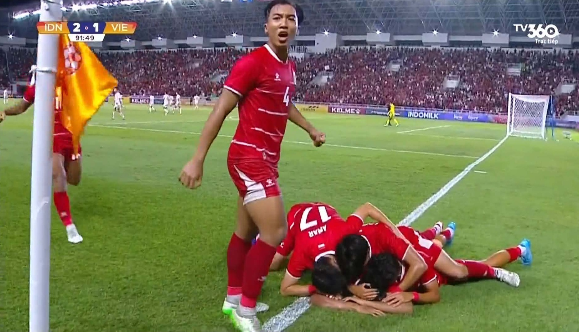 Indonesia U 19 menang lawan Vietnam