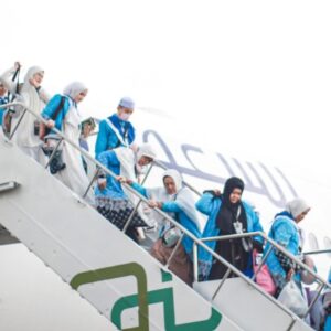 Jemaah haji tiba di tanah air