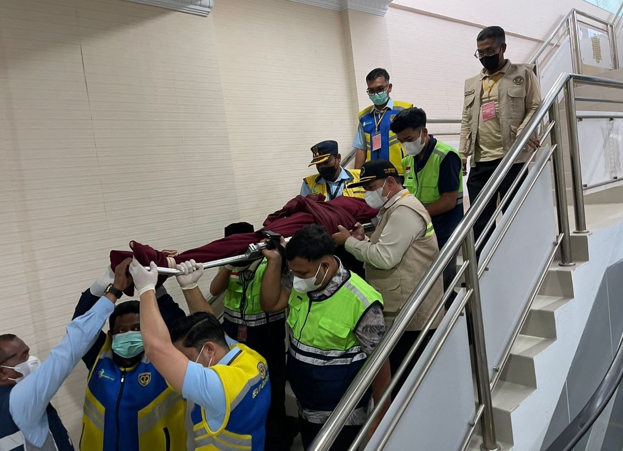 Jemaah haji wafat dalam pesawat