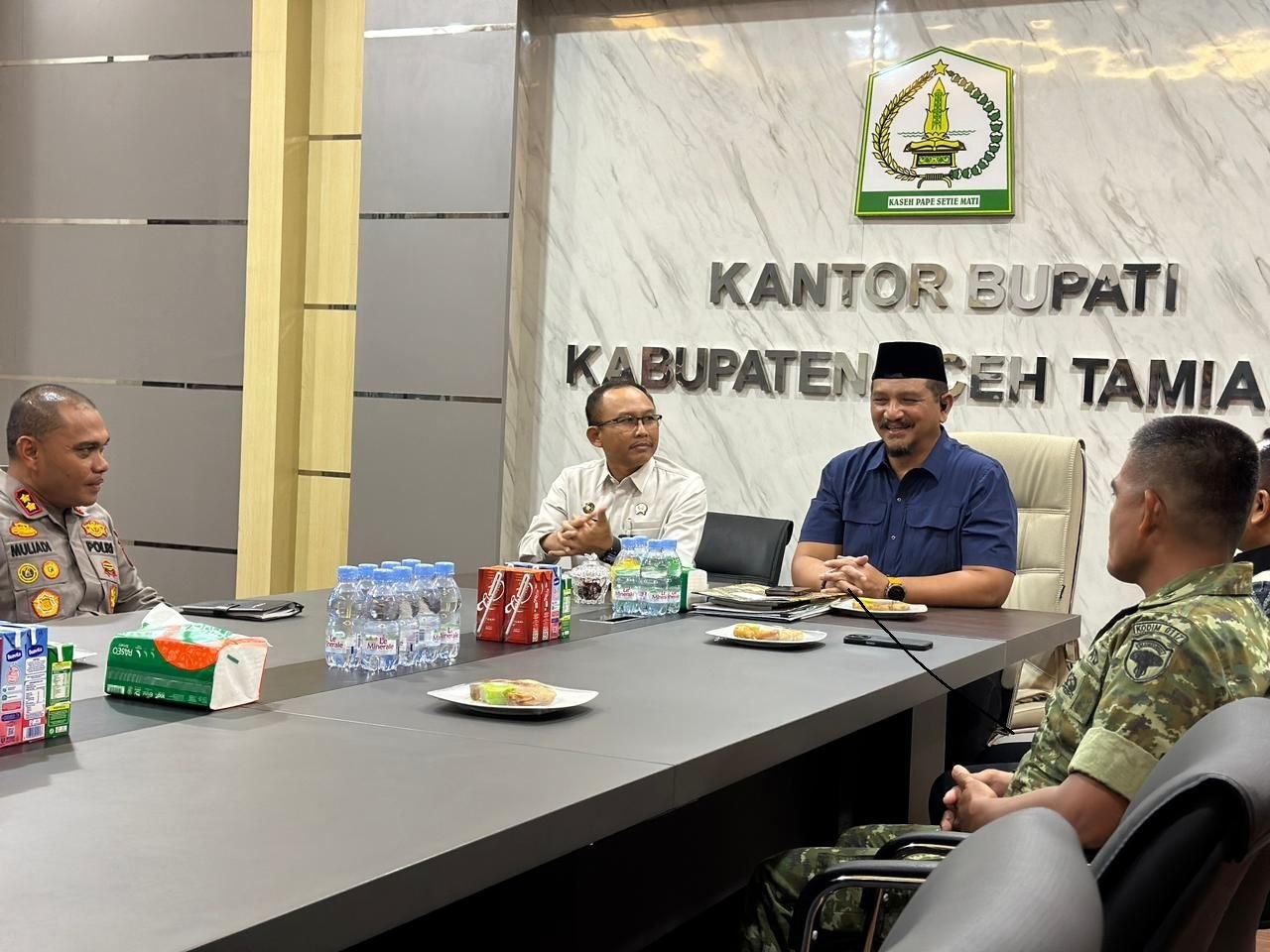 Kakanwil Ditjenpas Aceh bertemu Bupati Aceh Tamiang