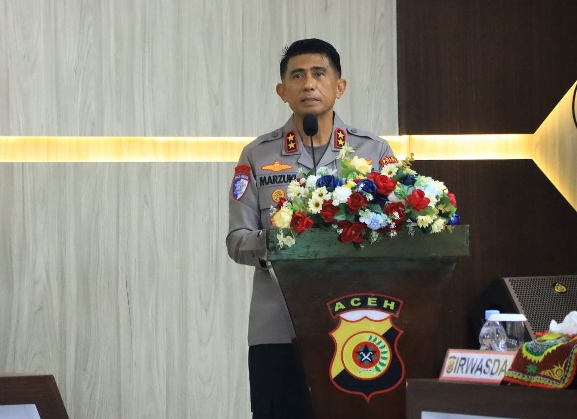 Kapolda Aceh Irjen Pol Marzuki Ali Basyah