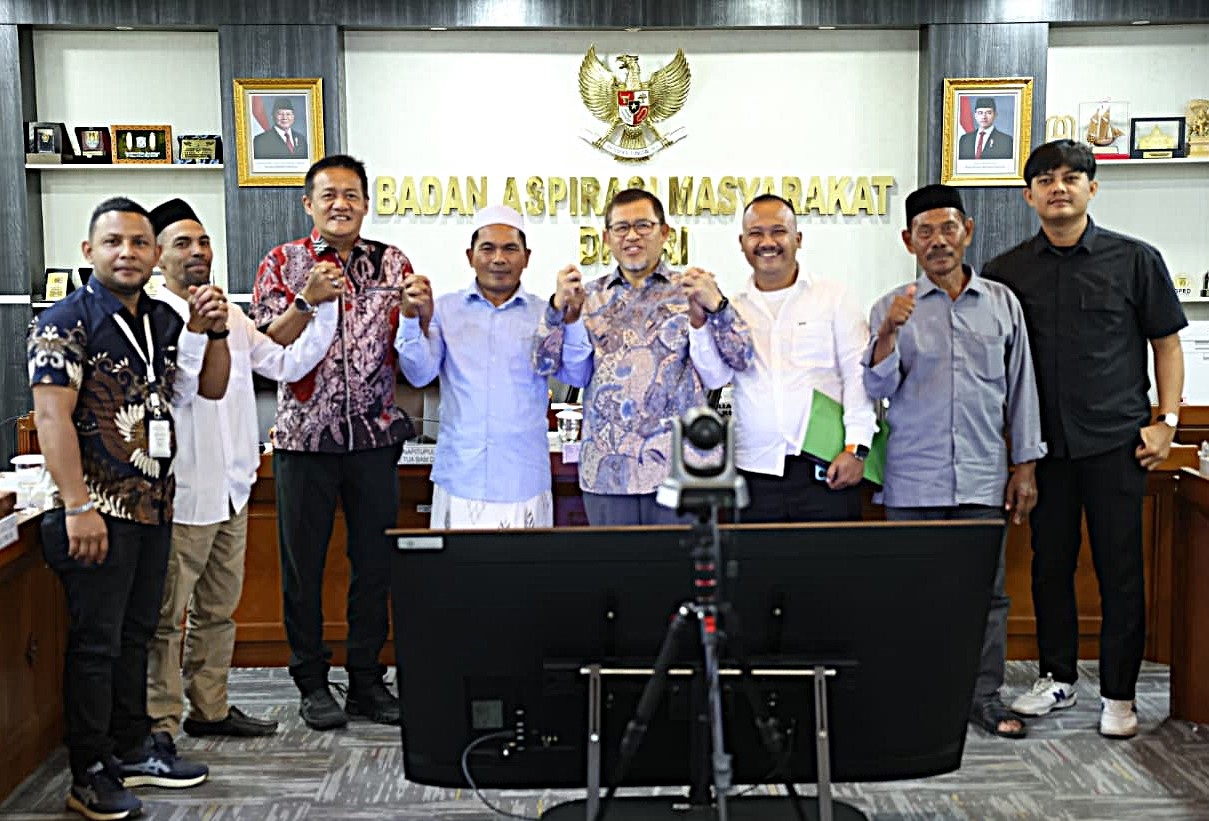 Ketua BAM DPR Aher aspirasi Serikat Petani Aceh Timur