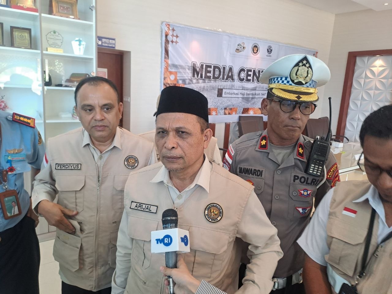 Ketua PPIH Debarkasi Banda Aceh Arijal