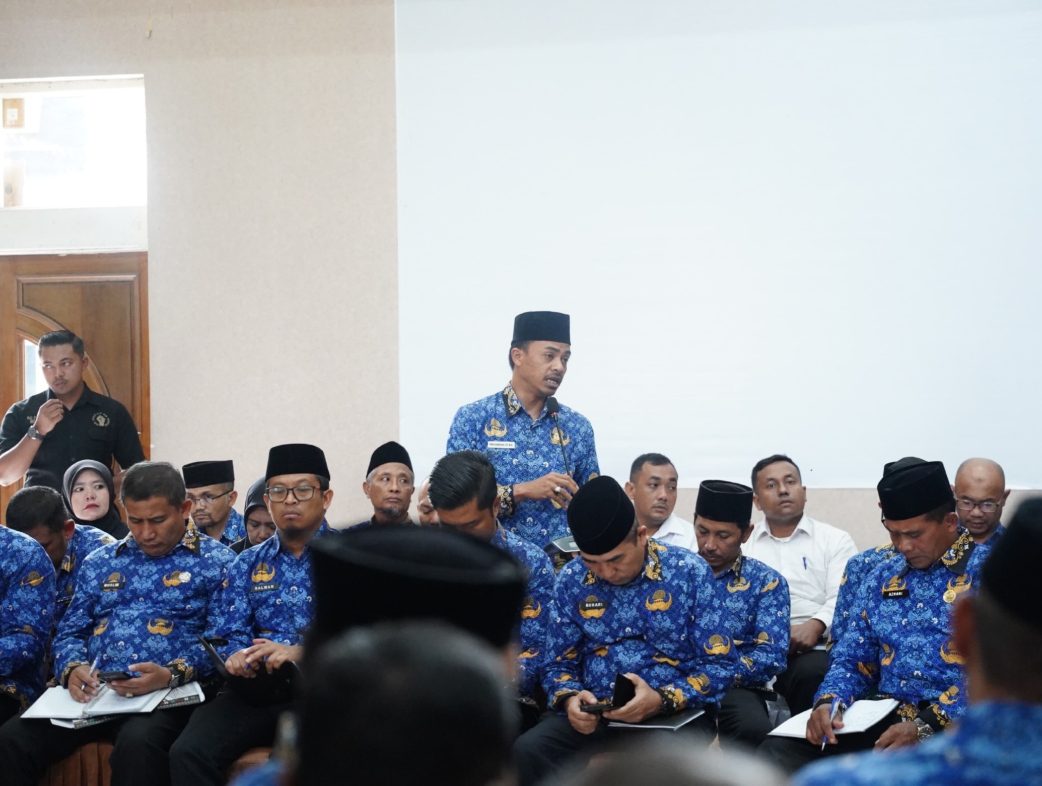 Rapat evaluasi pembangunan Aceh Tengah