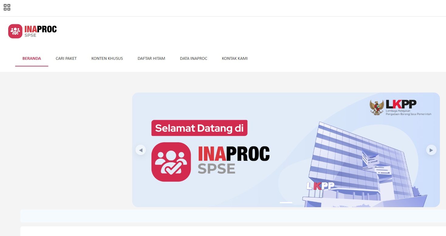 SPSE Inaproc Lhokseumawe