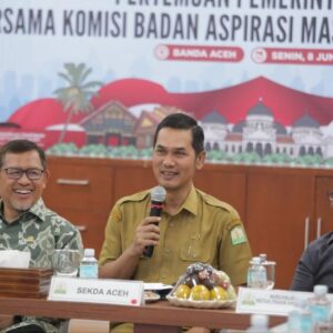 Sekda Aceh Nasir dan BAM DPR RI