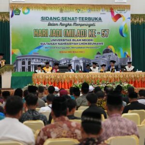 Sidang Senat Terbuka Milad ke 57 Tahun UIN Suna Lhokseumawe