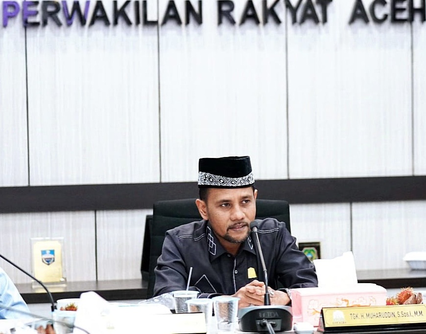 Tgk MUharuddin Ketua Komisi I DPRA
