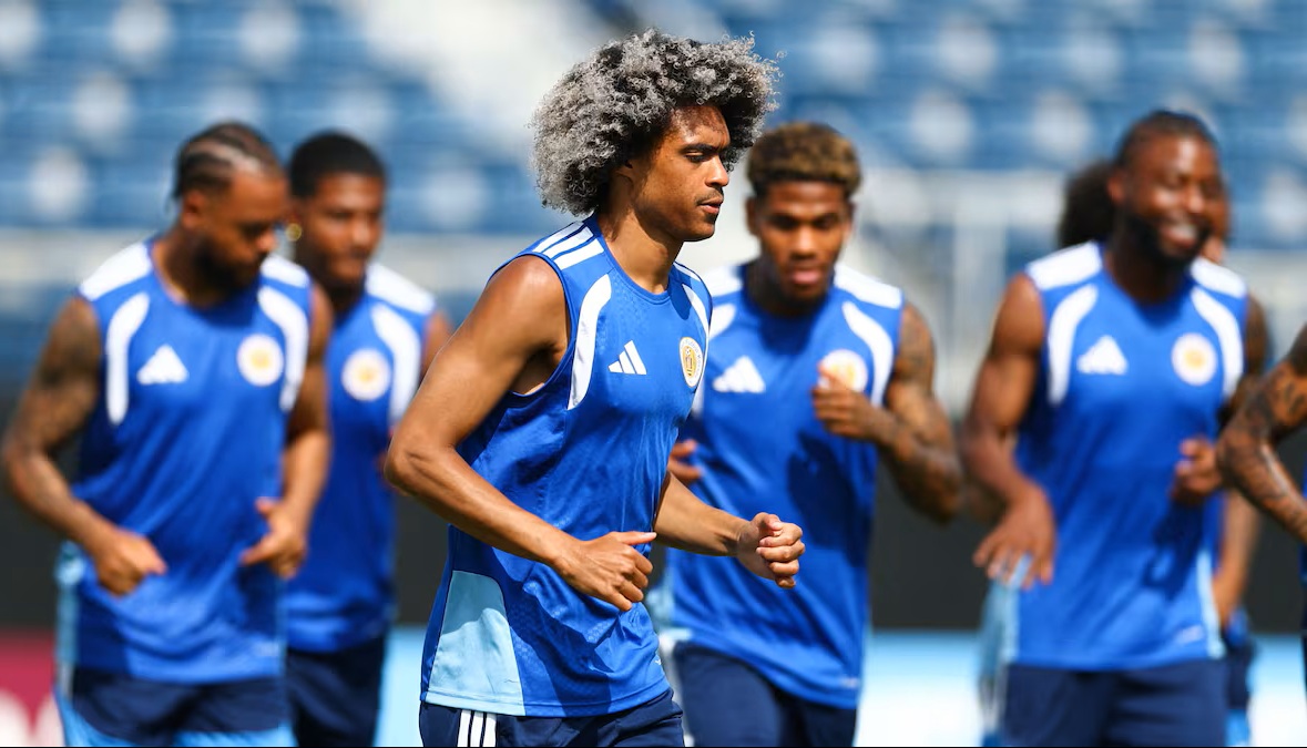 Timnas Curacao foto Megan Briggs