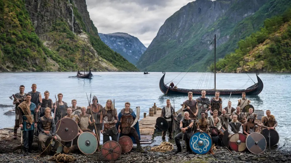 Timnas Norwegia foto gaya viking