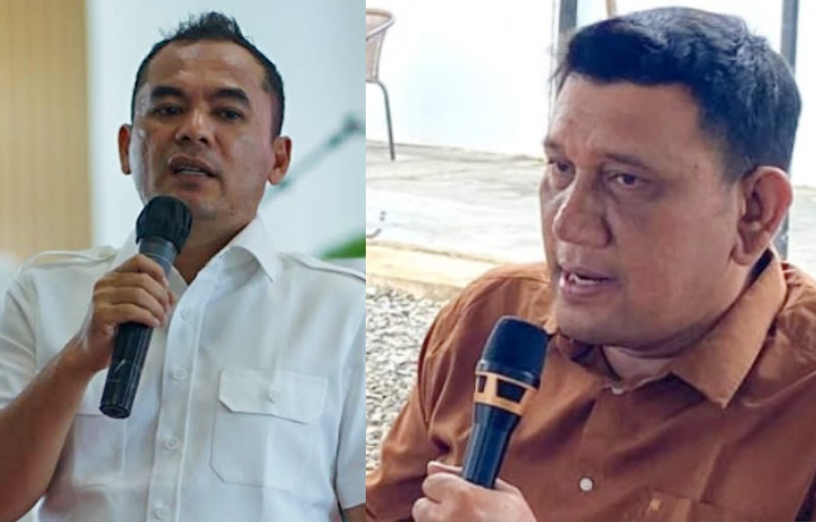 Wali Kota Sayuti dan Koordinator MaTA Alfian