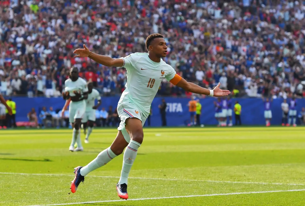 Bintang Prancis Mbappé