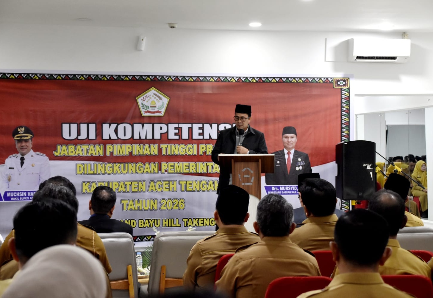 Bupati Haili Yoga buka uji kompetensi JPT Pratama