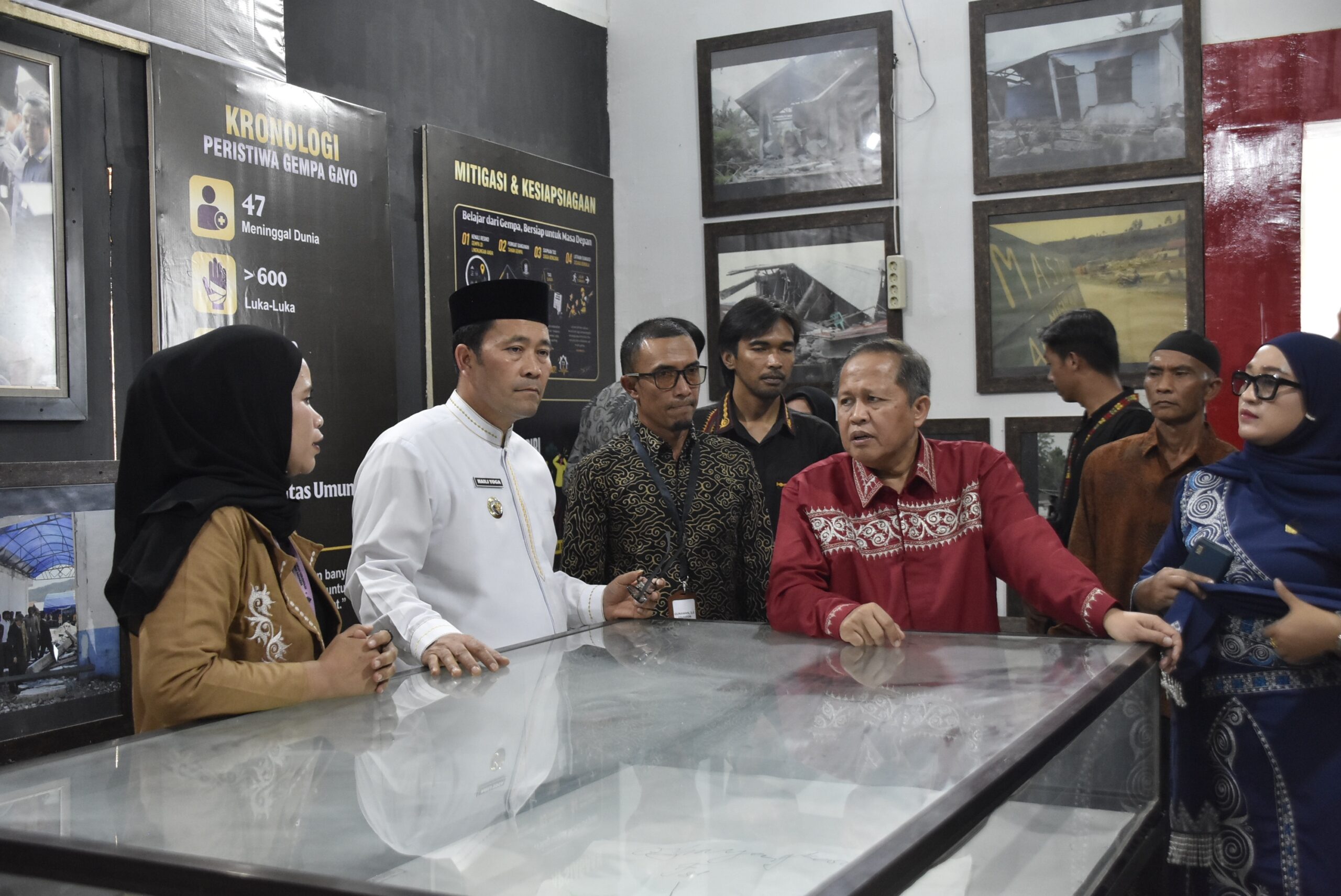 Direktur Sejarah tinjau Museum Aceh Tengah