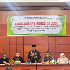FGD penyusunan RKA SKPK Aceh Tengah 2027