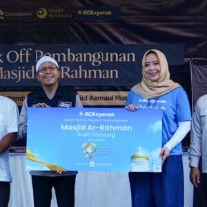 Groundbreaking Pembangunan Masjid Ar Rahman