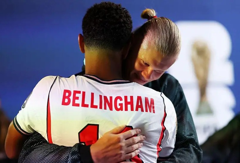 Haaland Norwegia dan Bellingham Inggris