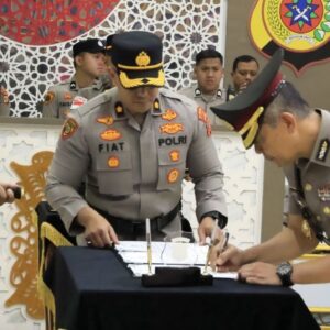 Kapolda Aceh Ruddi Setiawan pimpin Sertijab PJU dan Kapolres baru