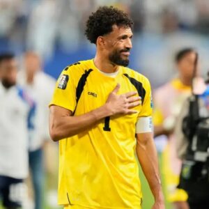 Kiper sekaligus kapten Tanjung Verde Vozinha