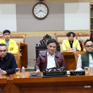 Komisi III DPR RI konferensi pers kasus korupsi Eks Jampidsus
