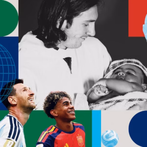 Messi menimbang Yamal saat masih bayi