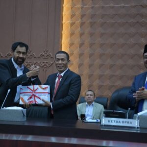Mualem sampaikan Raqan Pertanggungjawaban APBA 2025